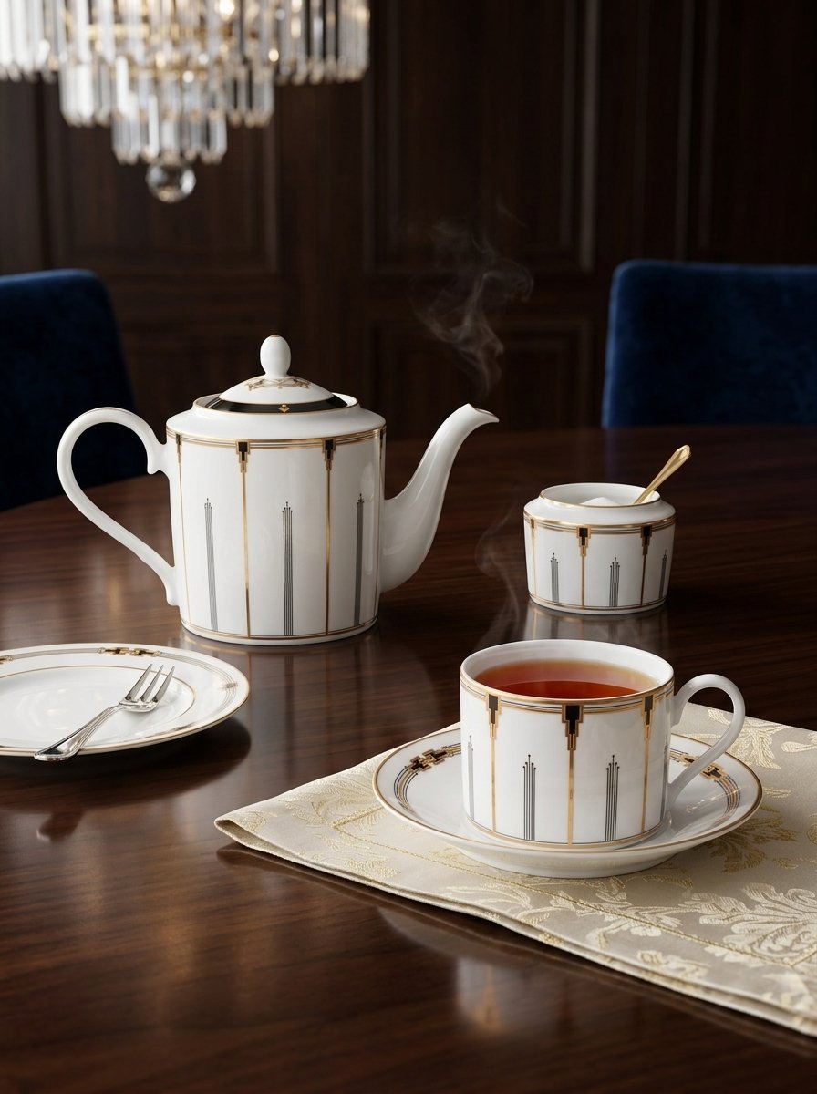 Empire Gold Tea Set 17 Pc