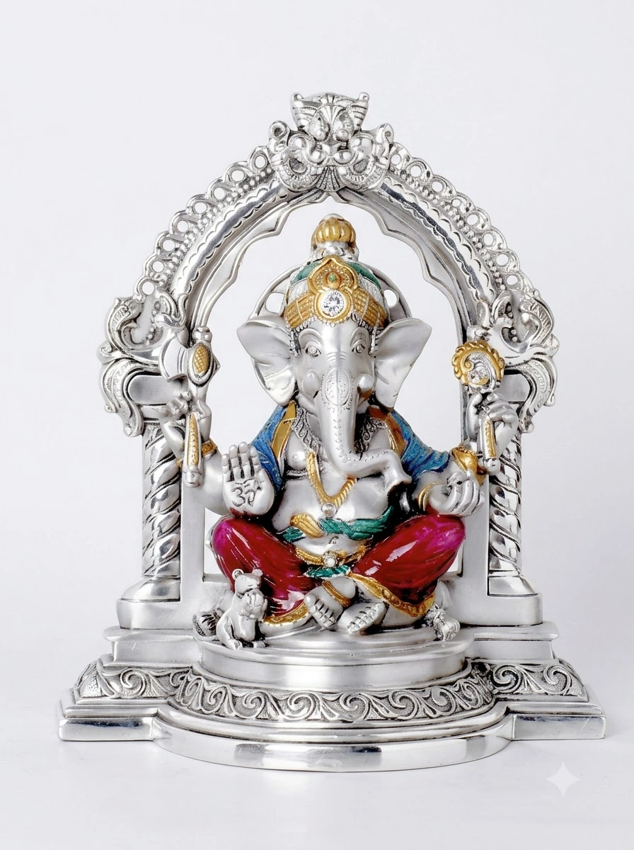 Ganesha Ji Silver