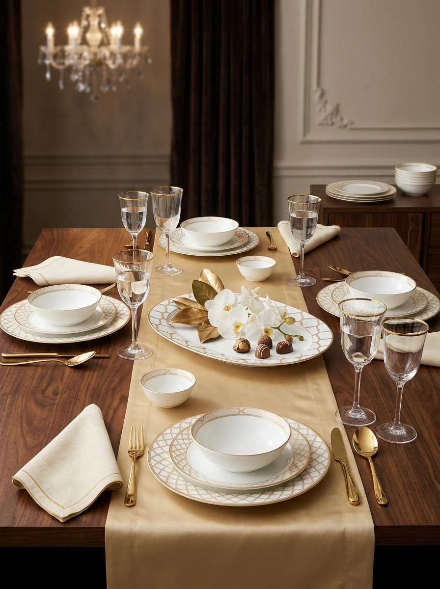 Eternal Palace Dinner Set 21 Pc