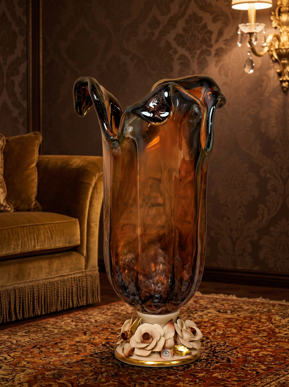 Vaso Tulipano Big – Brown