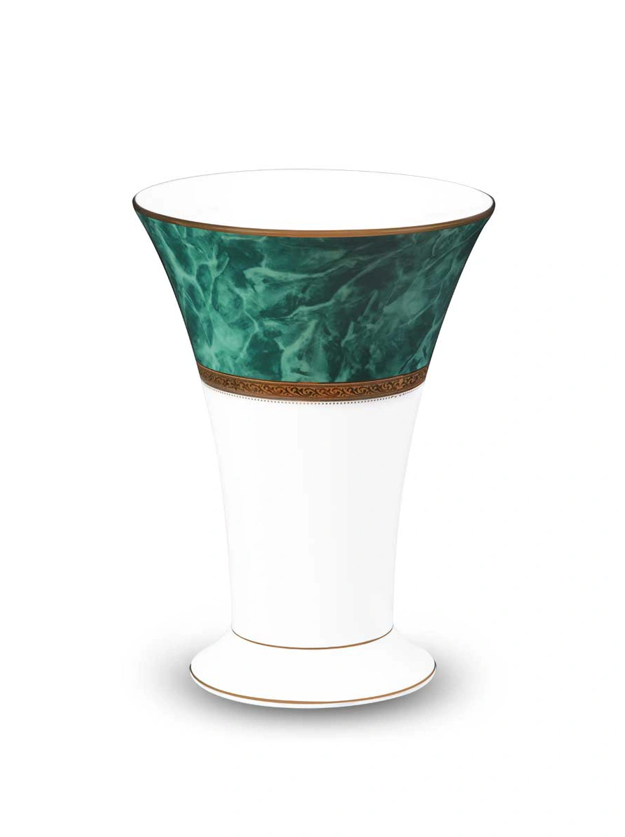 Majestic Green Vase 16 cm  - With Gift Box