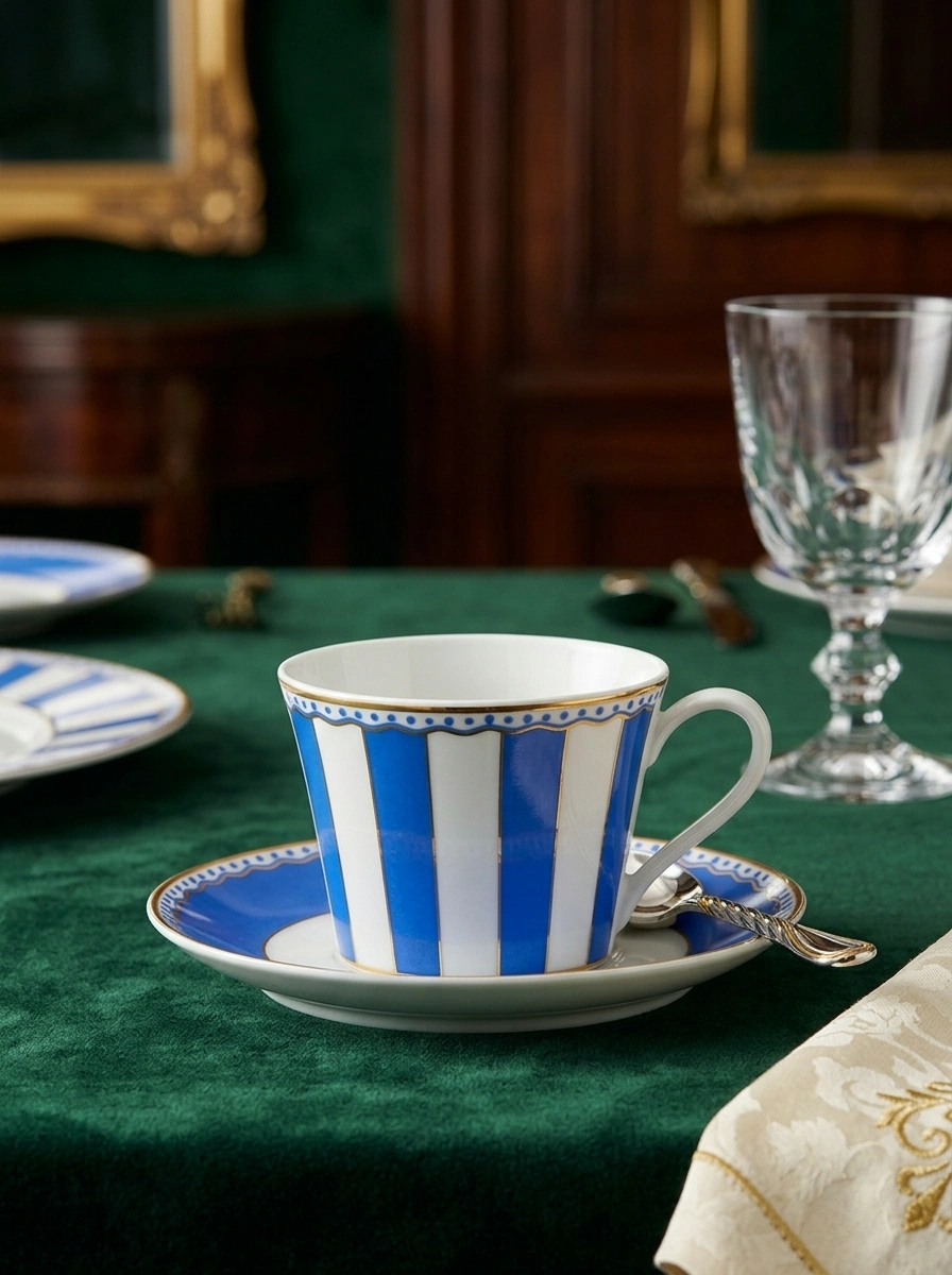Blue Cup Saucer image 2