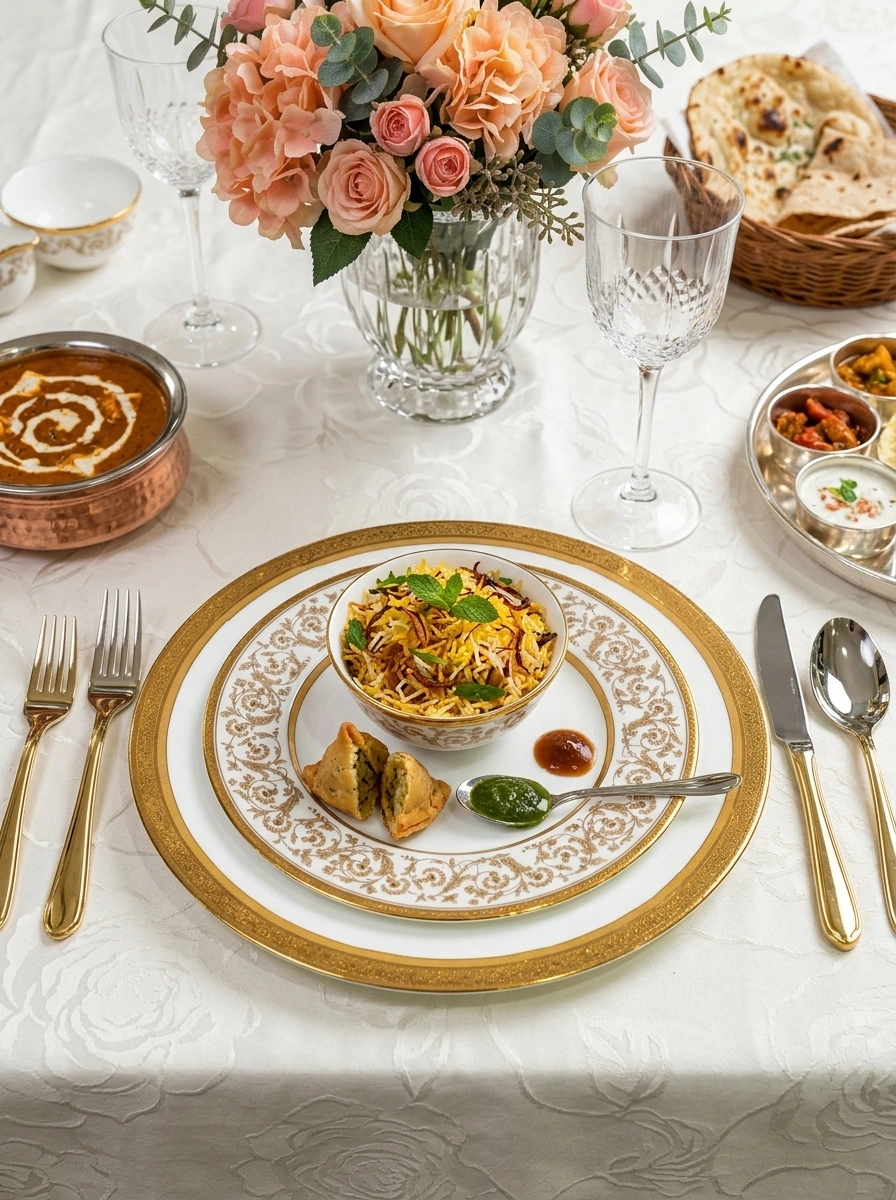 Summit Gold Dinner Set 21 Pcs