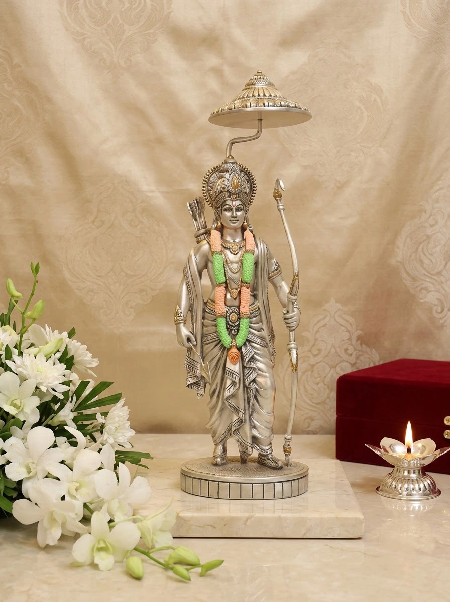 Ram Ji Standing Silver