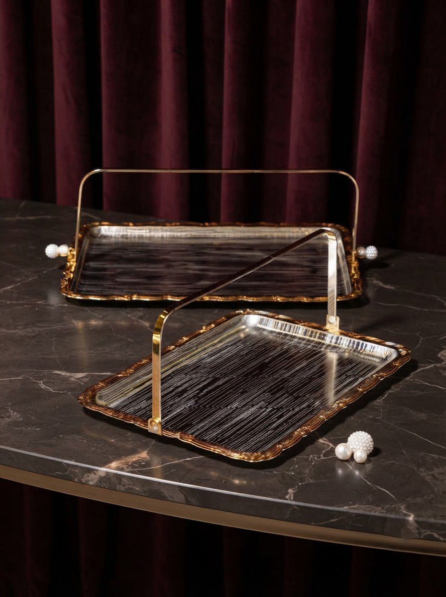 Tray with Handle (Medium)