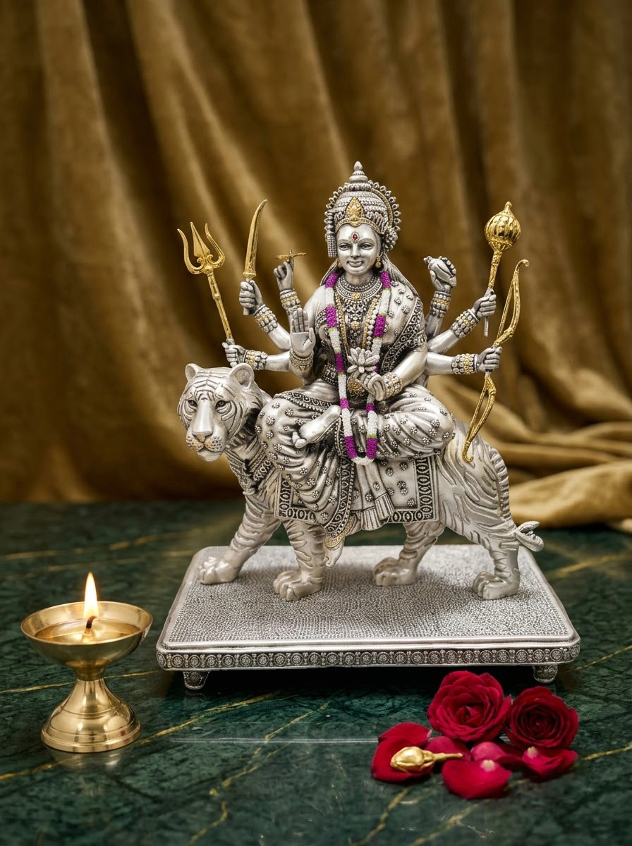 Durga Maa Antiq Emery (Big)