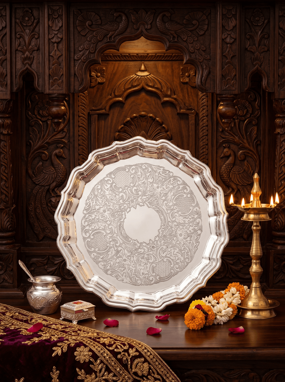 Round tray big