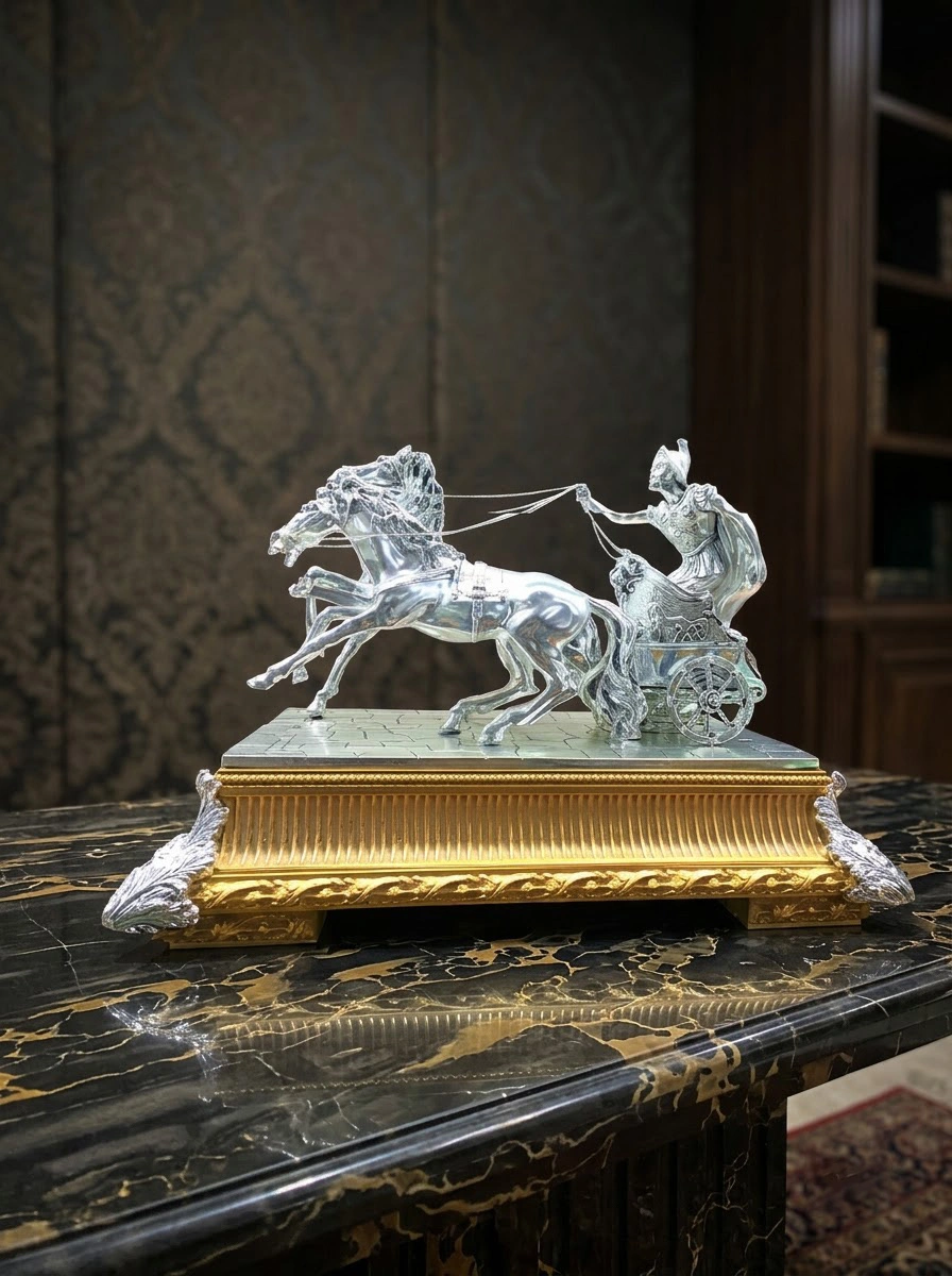 Roman Chariot- 2 Horses