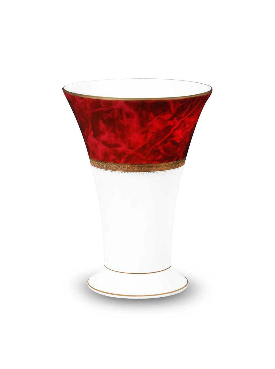 Majestic Red Vase 16 cm - With Gift Box