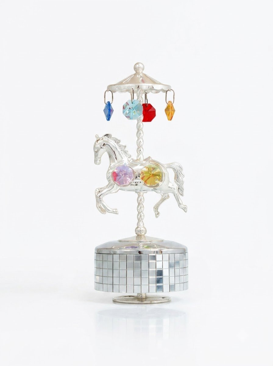 Horse Carousel with Music Box