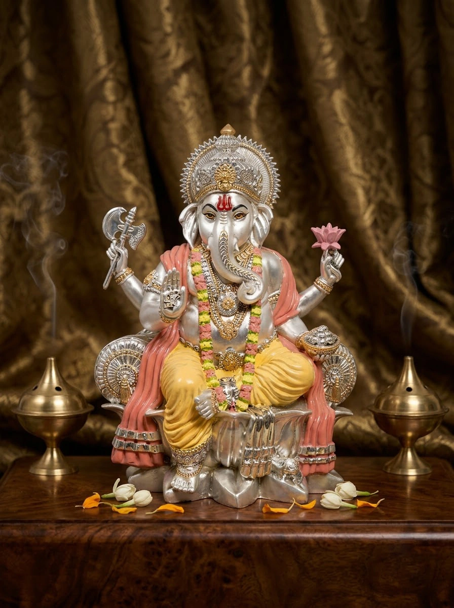 Lotus Ganesha Large