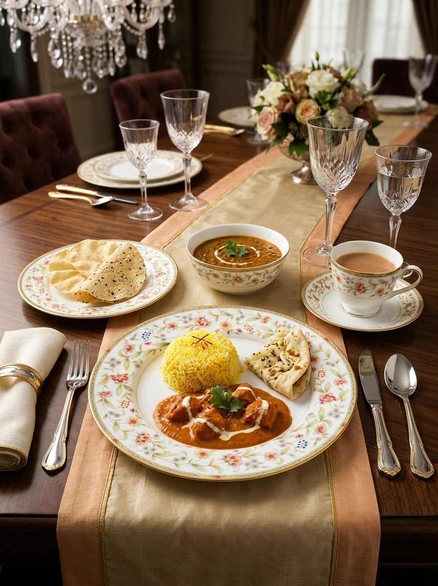 Primrose Dinner Set 45 Pcs