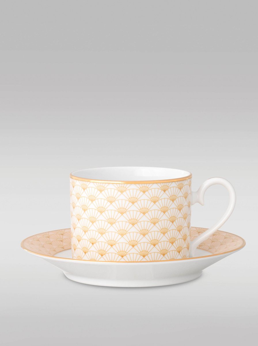 Trocadero Gold Tea Set 12 Pc