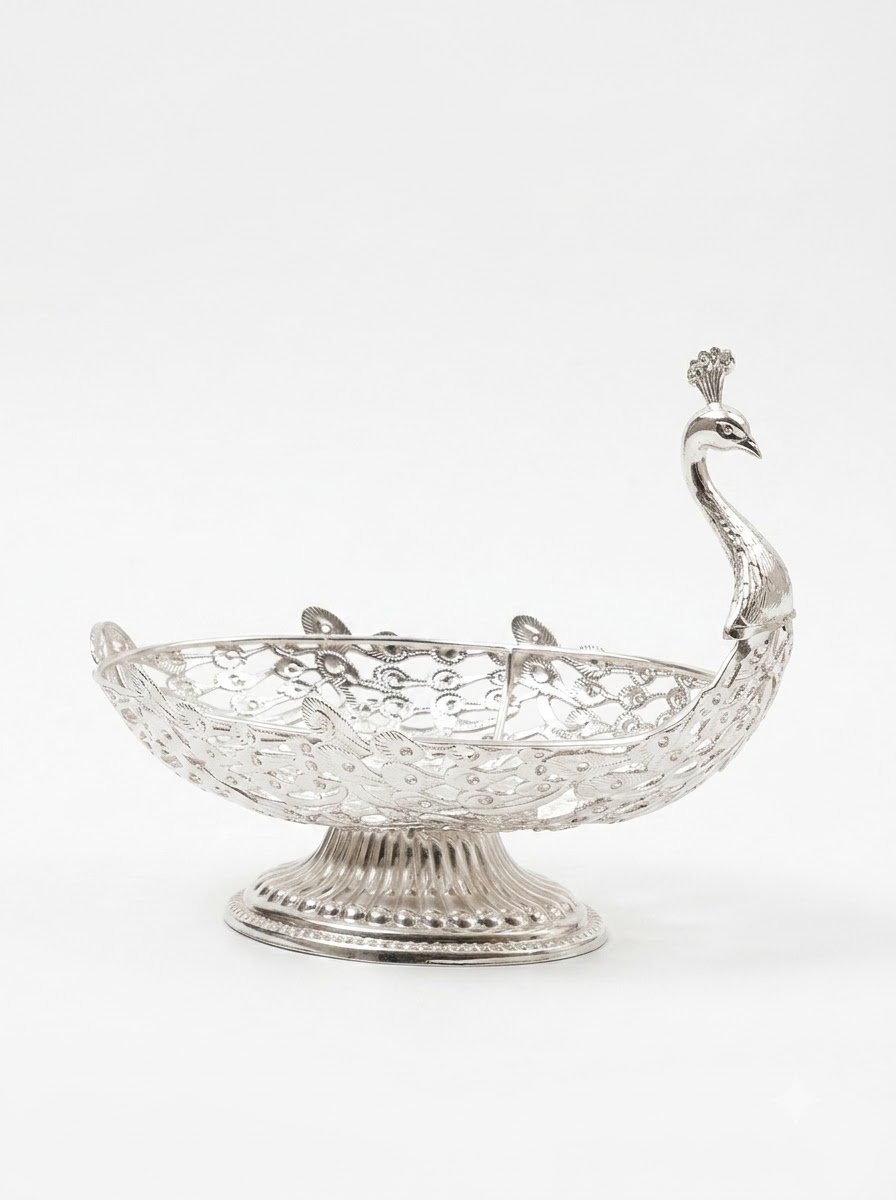 Peacock Footed Candy Bowl (Small)