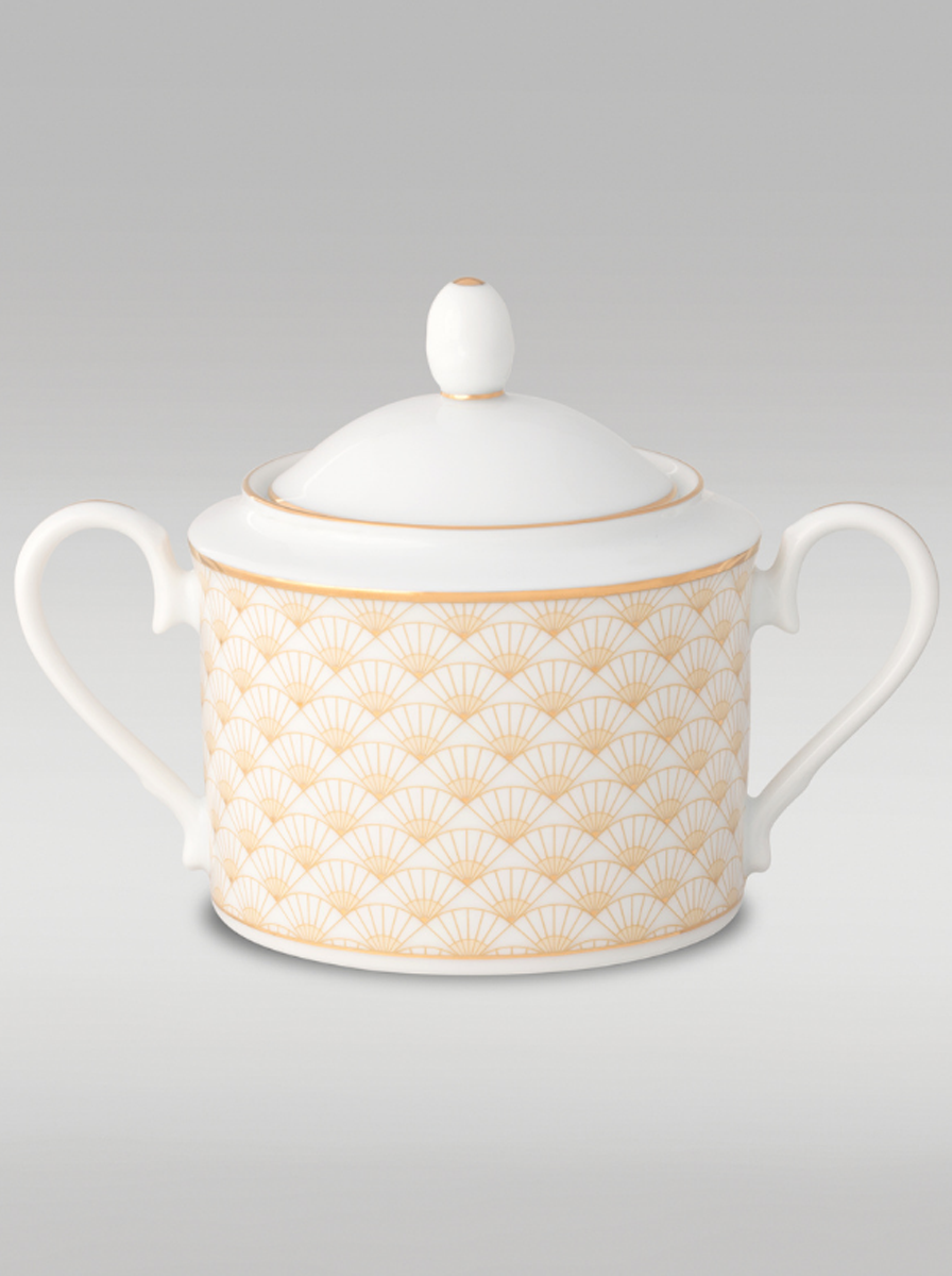Trocadero Gold Tea Set 17 Pc