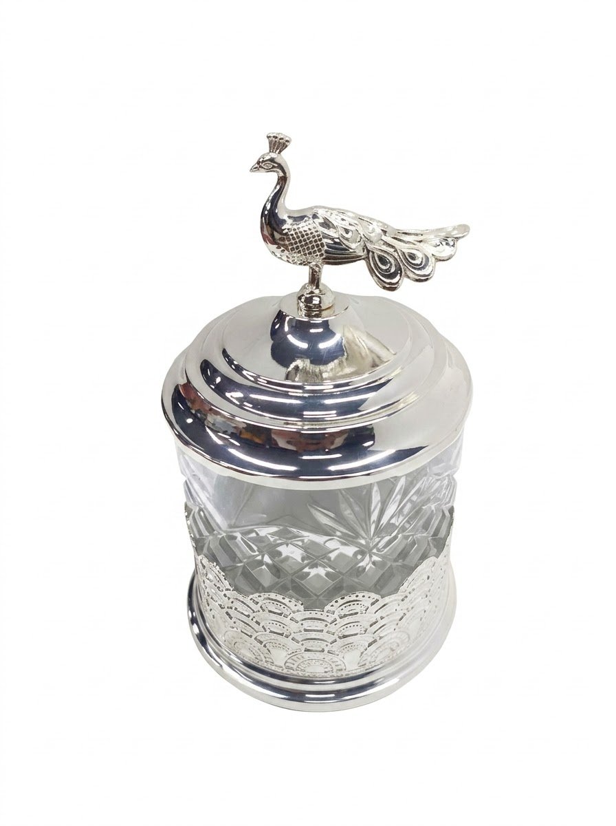 Big Peacock Jar
