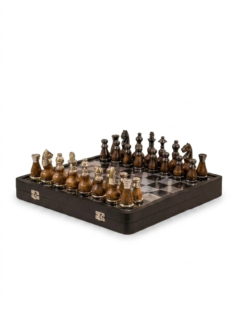 Wooden Chess Small