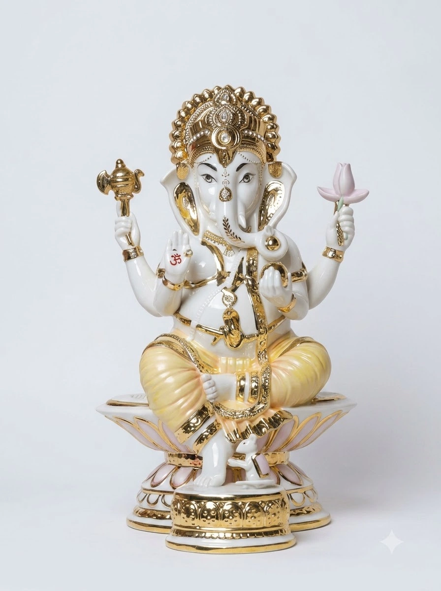 Ganesh Ji Porcelain
