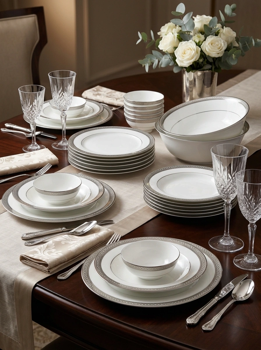 Legacy Splendor Dinner Set 45 Pc