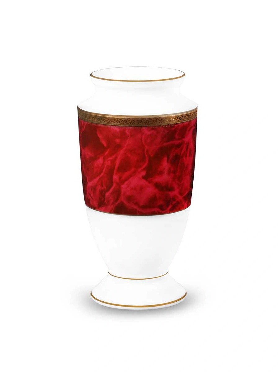 Majestic Red Vase Lg 23 cm - With Gift Box