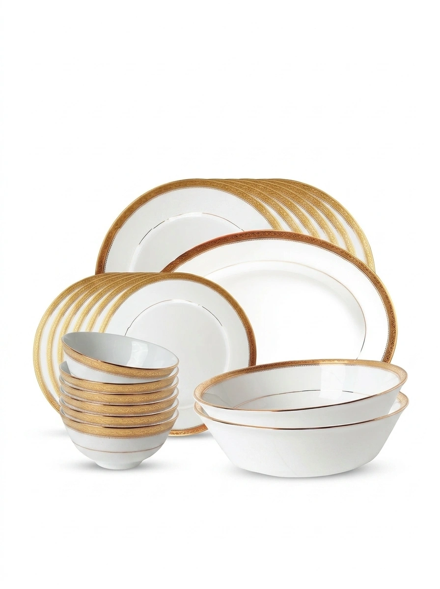 Signature Gold Dinner Set 18 Pc