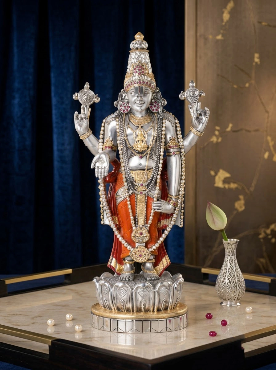 Balaji Small (Orange Dhoti)
