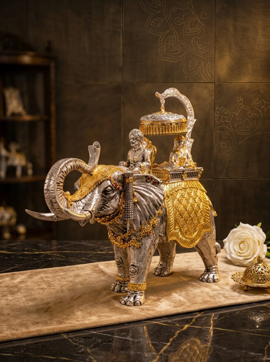 Elephant with Maharani