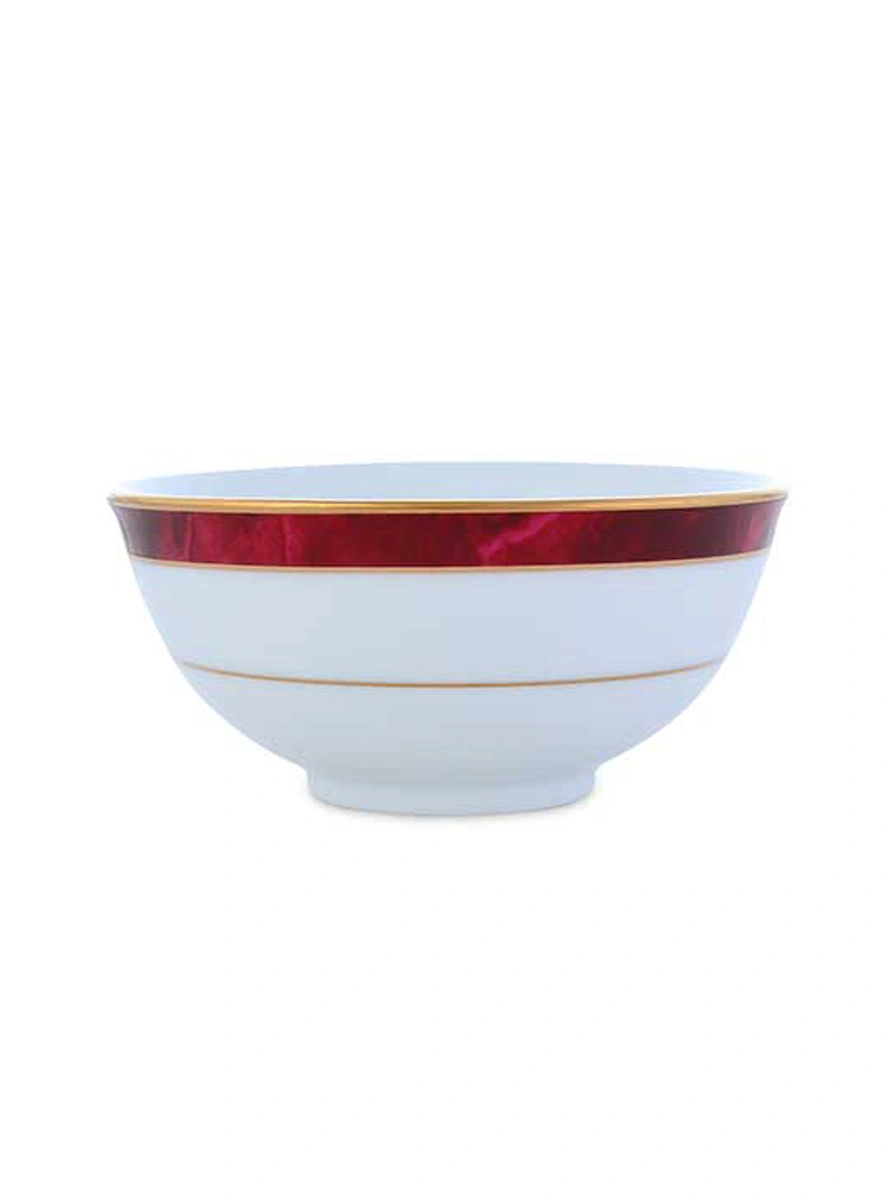 Marble Red Dinner Set 61 Pc image 2