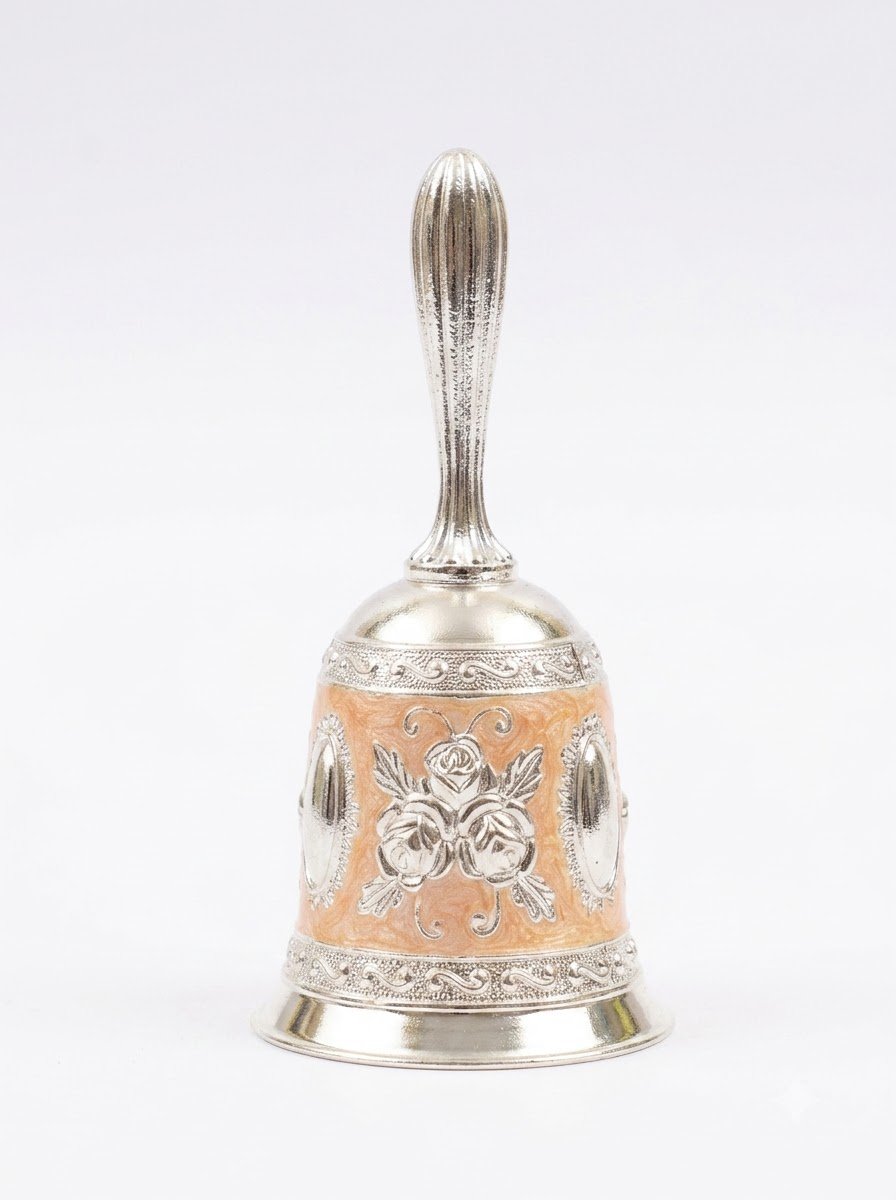 Rose Bell- Peach Enamel