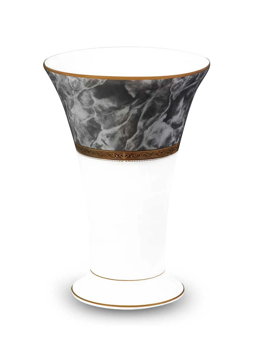 Majestic Black Vase 16 cm - With Gift Box
