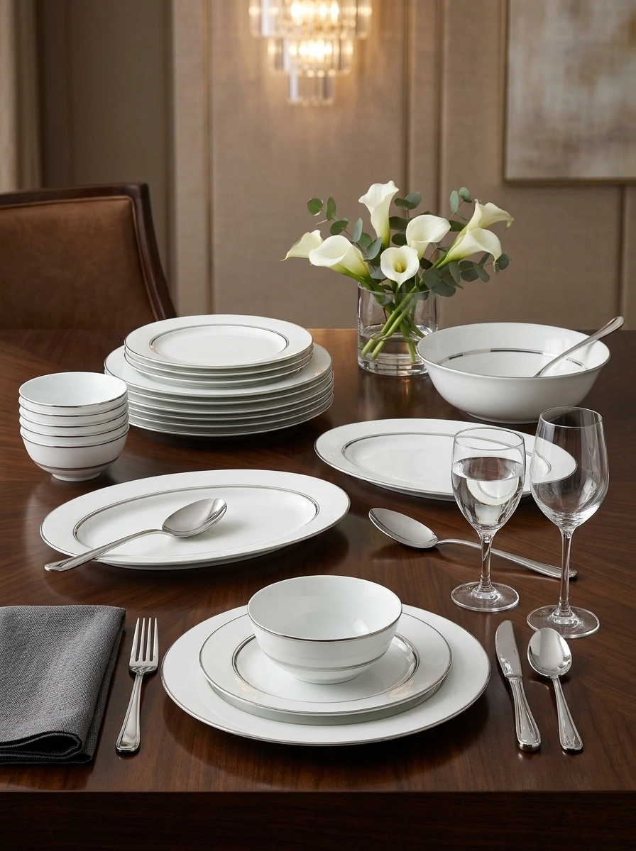 Galaxy Dinner Set 21 Pc