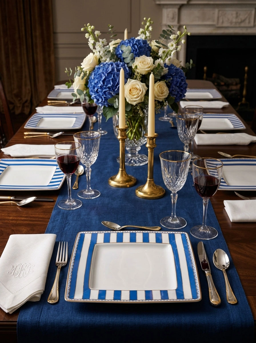 Blue Square Plate image 2