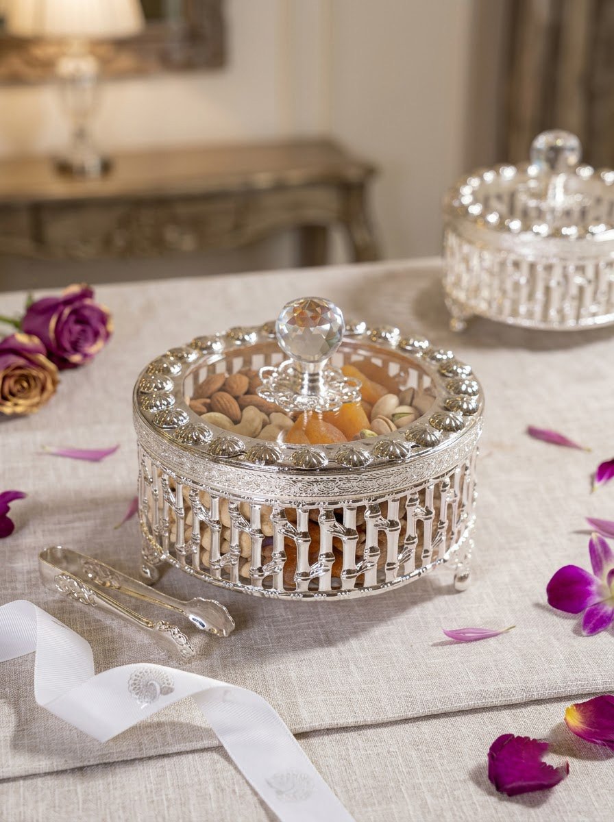 Round Dry Fruit Box Medium
