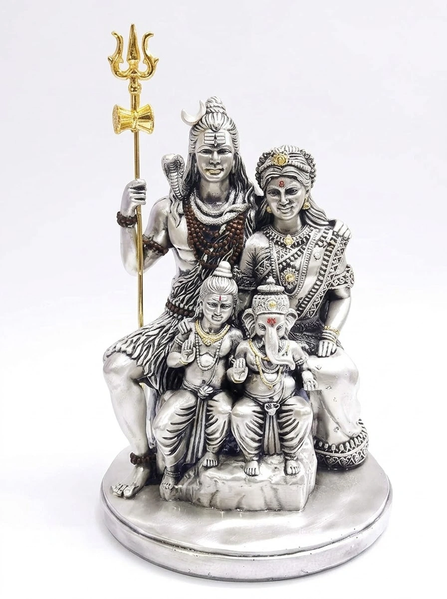 Shiv Parivar Silver