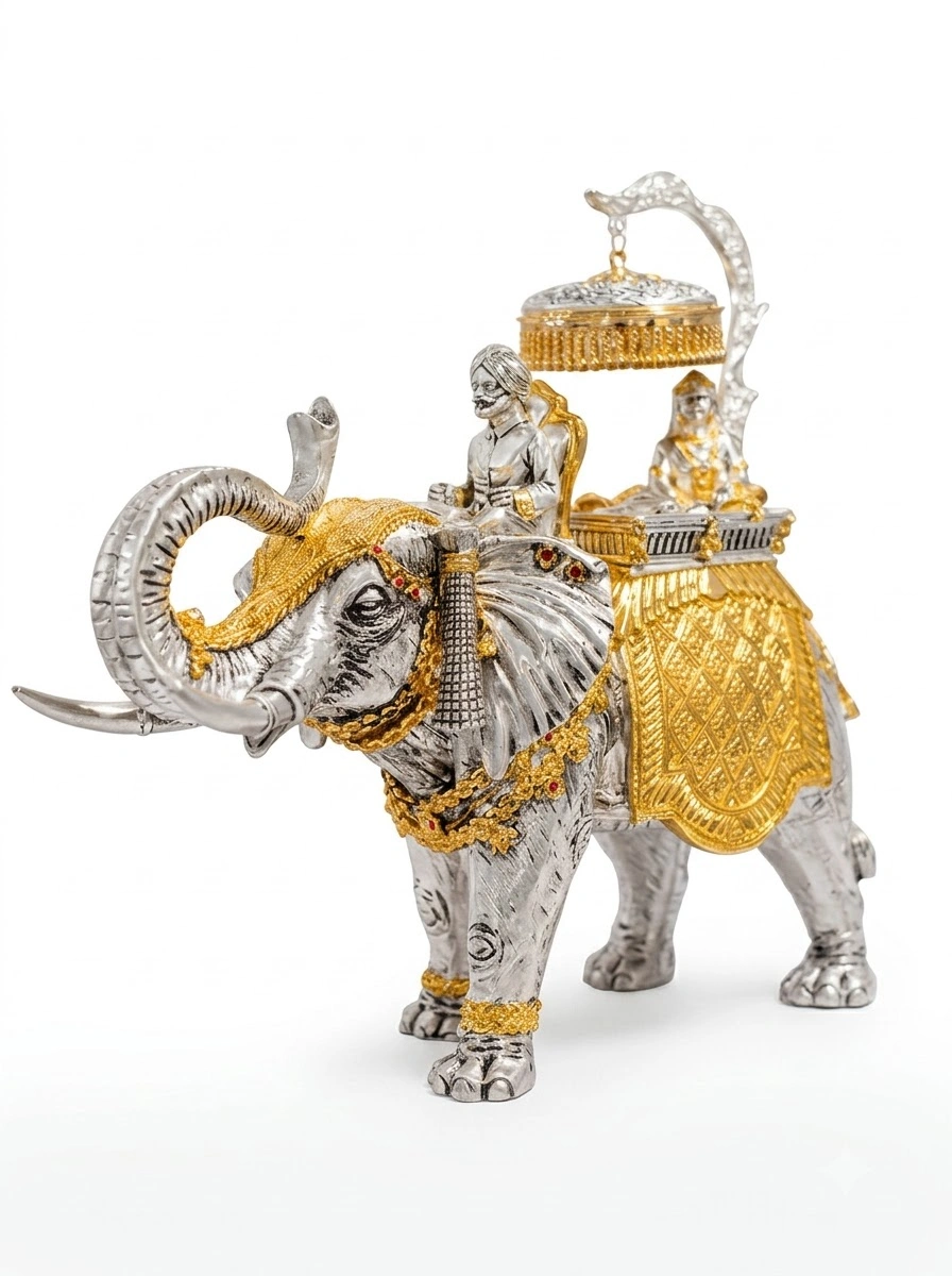 Elephant with Maharani