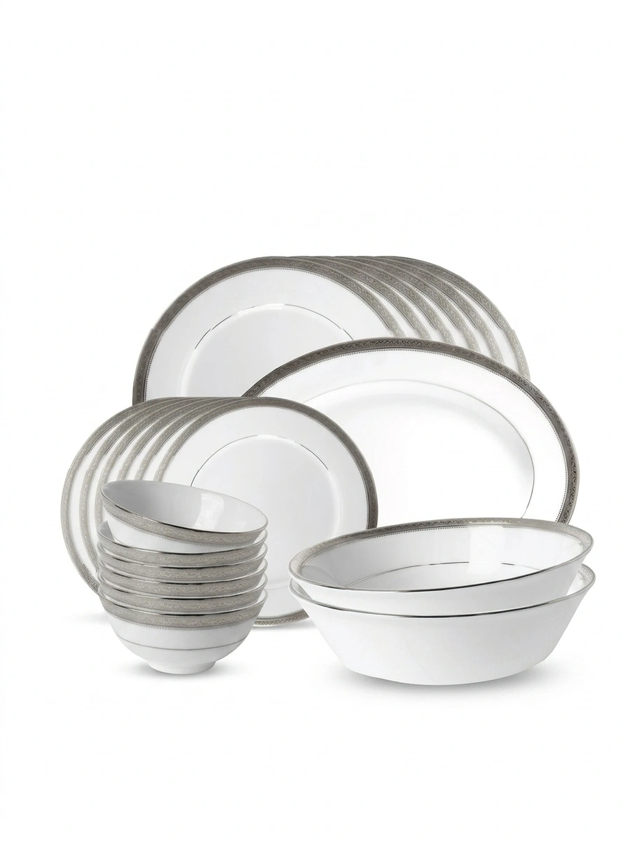 Signature Platinum Dinner Set 21 Pc