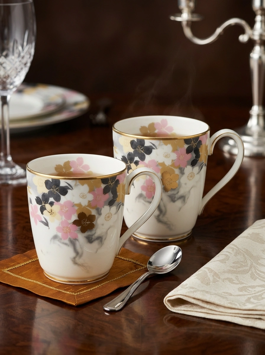 Moonlit Blossoms Mug