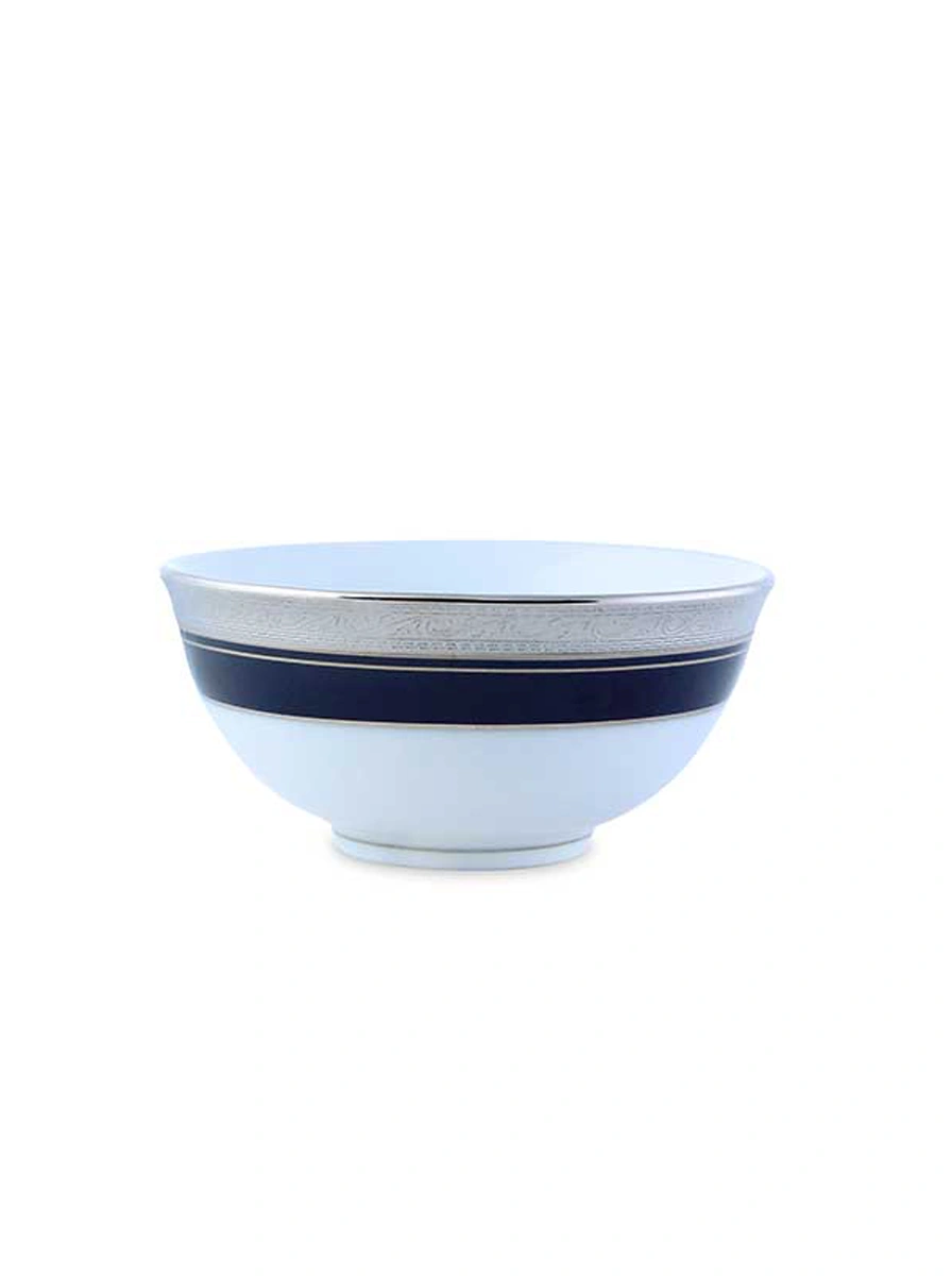 Crestwood Cobalt Platinum Dinner Set 61 Pc